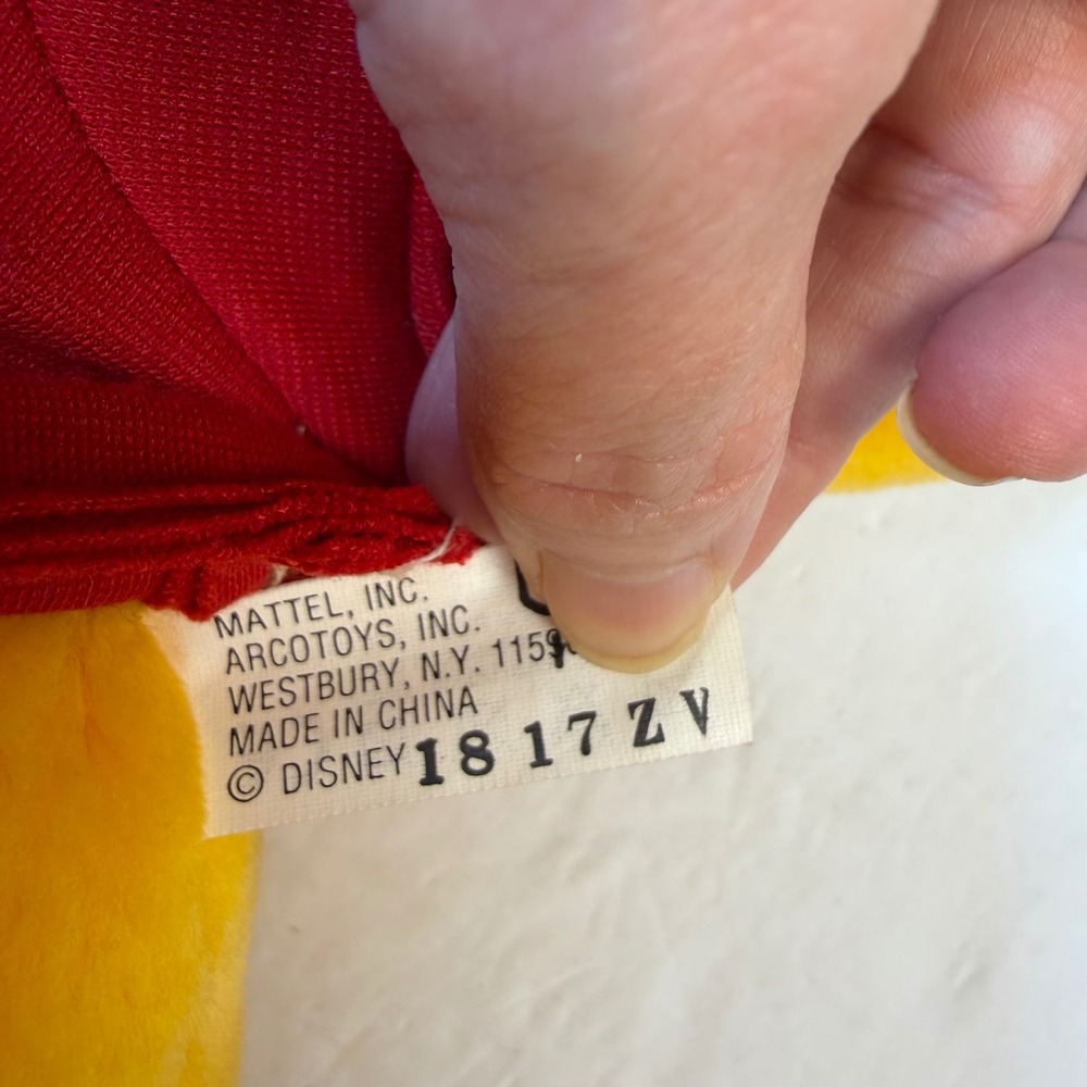 Disney Winnie the Pooh Plush Mattel Arcotoys Christmas Winter Hat Scarf 12 inch - Picture 7 of 8